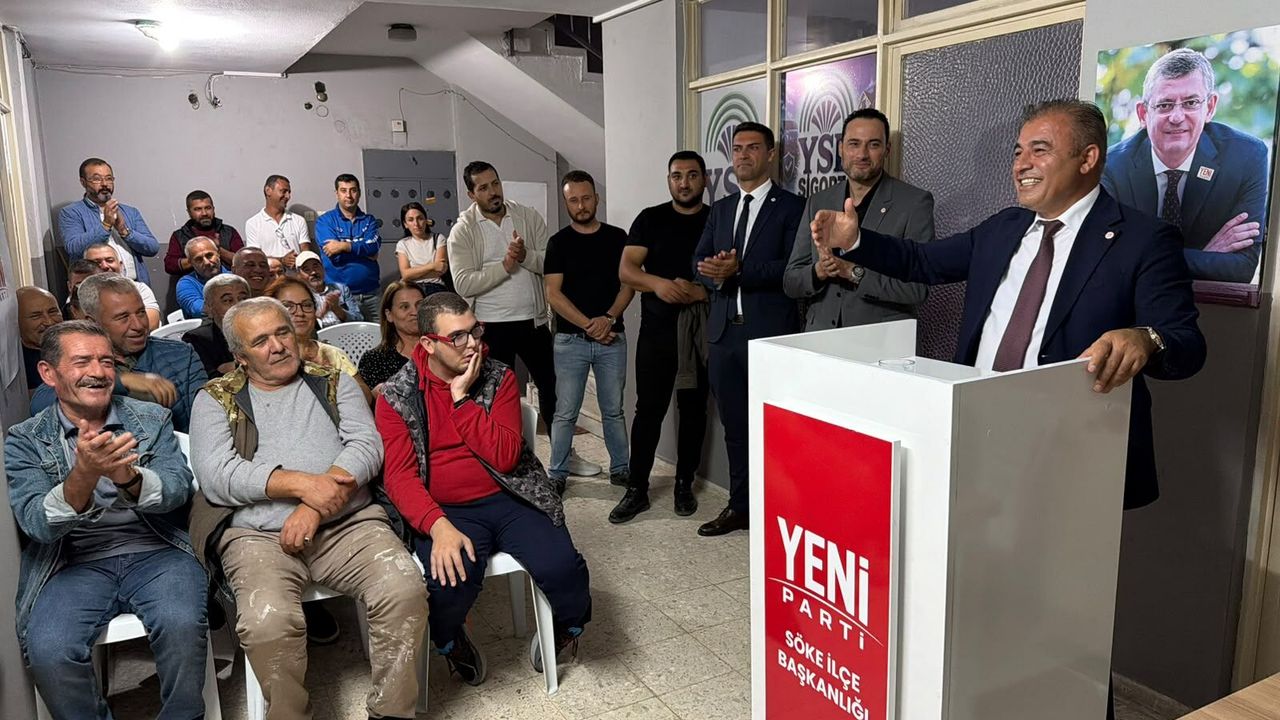 YENİ Parti Aydın İl Başkan Adayı Demir’e Didim ve Söke’de yoğun ilgi! Üyelerle buluşan Demir güçlü mesajlar verdi