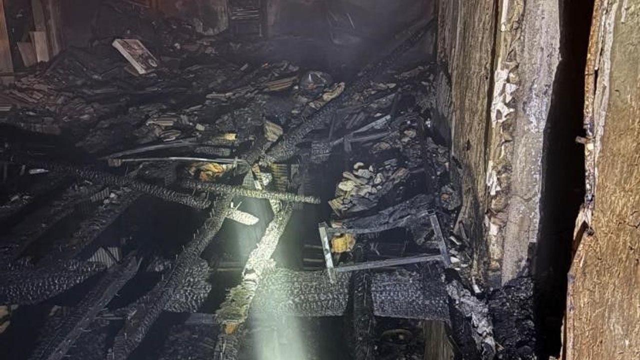 Yangında yaralanan baba yaşamını yitirdi