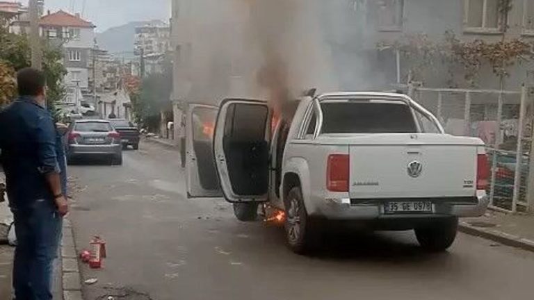 Önce yangın çıktı sonra patlama oldu