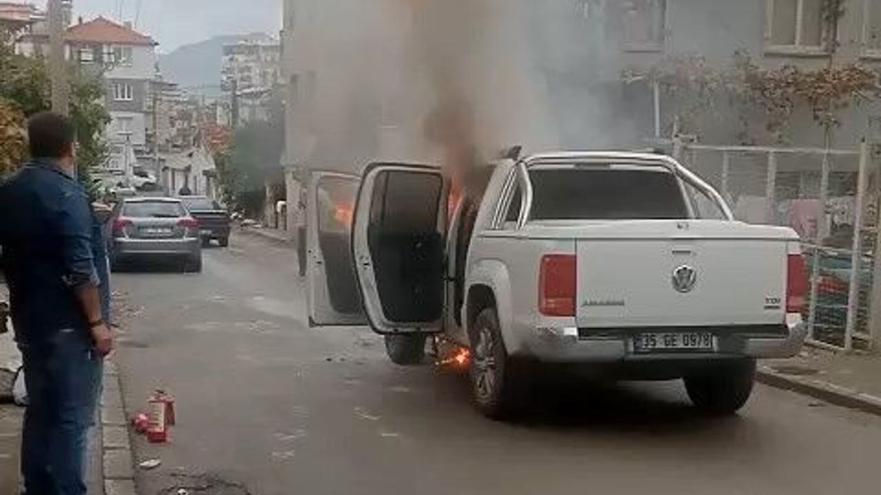 Önce yangın çıktı sonra patlama oldu