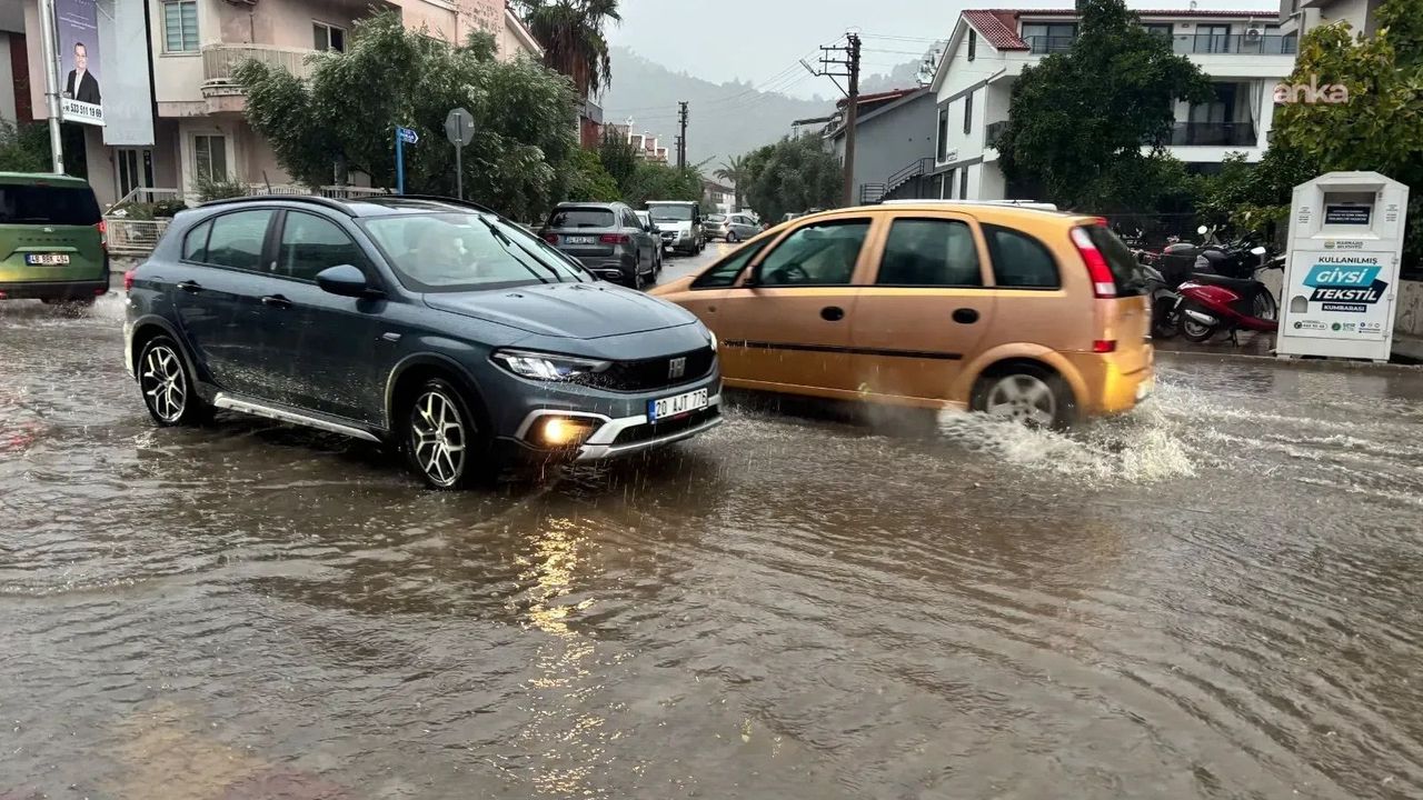 Marmaris’te metrekareye 134 kilogram yağış düştü