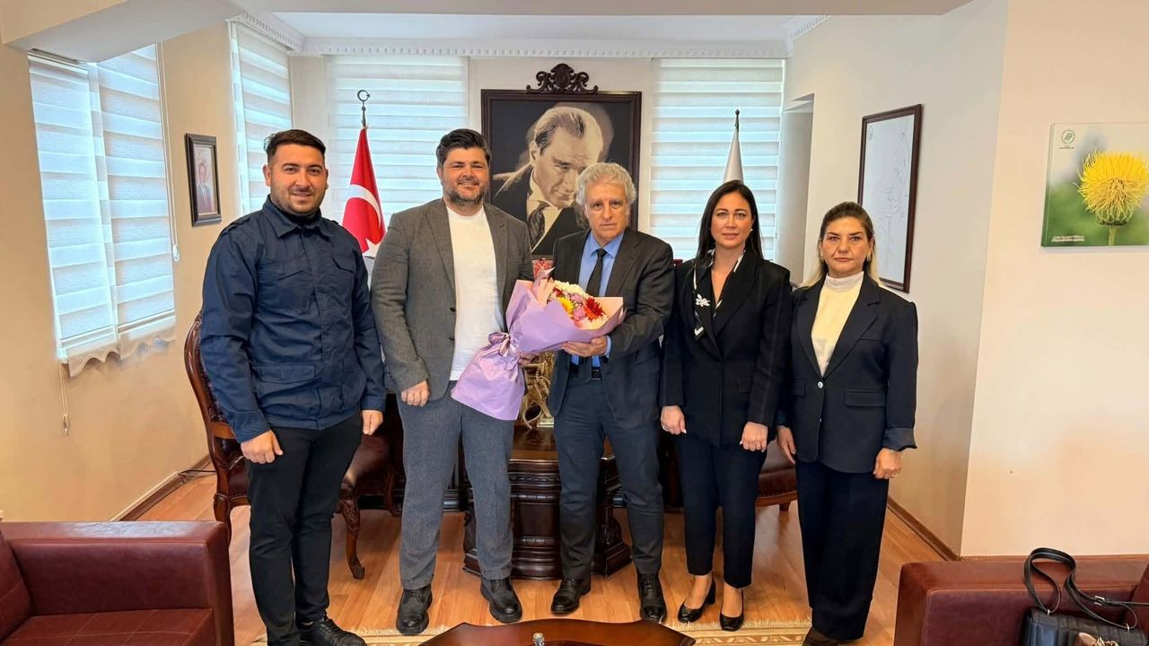 Başkan Berberoğlu ve CHP heyetinden Kaymakam İbrahim Keklik’e ziyaret