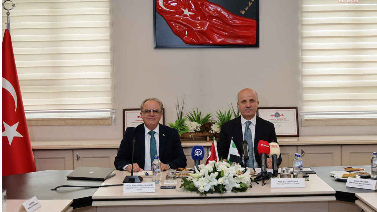 YÖK ile Suriye Yükseköğretim ve Bilimsel Araştırma Bakanlığı arasında mutabakat zaptı imzalandı