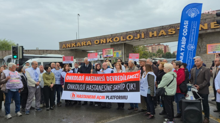Ankara Onkoloji Hastanesi'nin Yıldırım Beyazıt Üniversitesi'ne devrine tepki