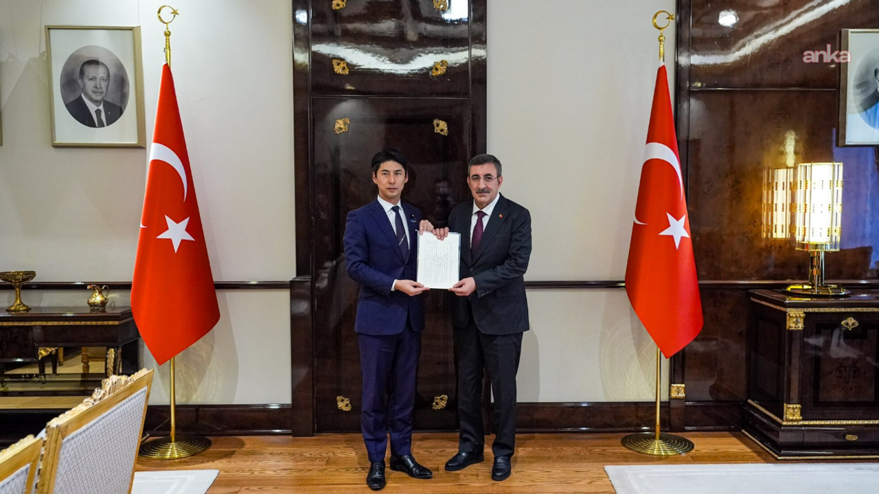 Cevdet Yılmaz, Japonya Devlet Bakanı Nakasone ile görüştü