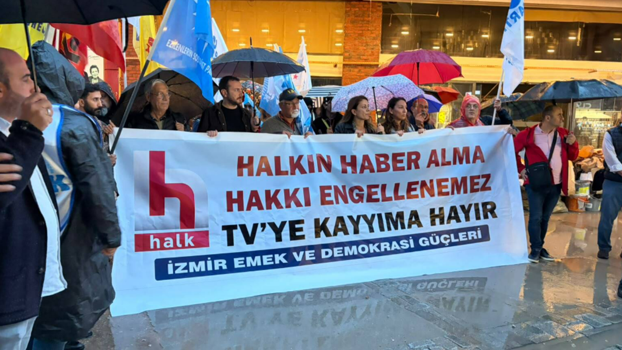 İzmir'den Halk TV'ye kayyım tepkisi!