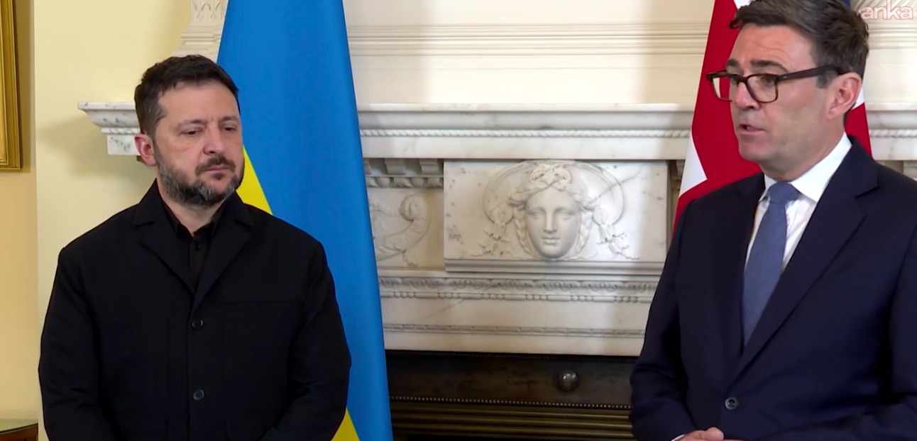 Zelenskiy Londra’da Kral Charles ve Başbakan Andy Burnham ile görüştü