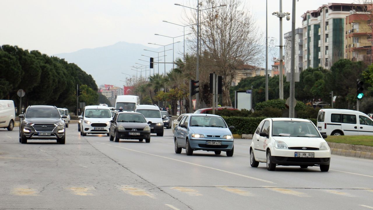 Aydın'da Motorlu Kara Taşıtları İstatistikleri açıklandı
