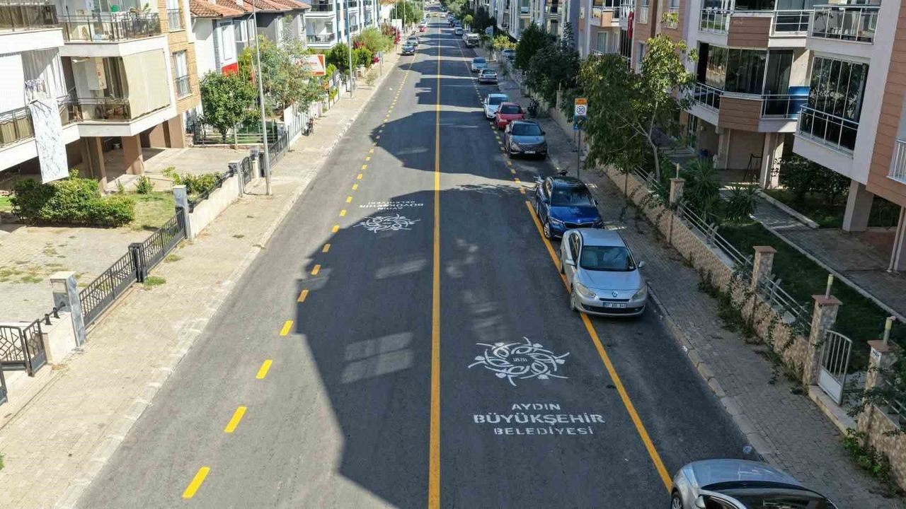 Efeler’de Dedekuyusu Caddesi’nde asfalt çalışmaları tamamlandı