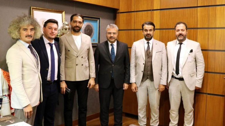 Aydın'dan AK Partili Özmen'e TBBM'de yoğun ziyaret