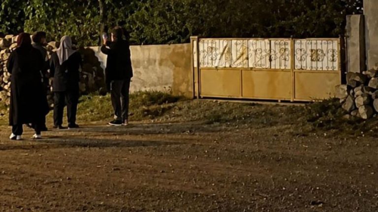 Komşular büyük panikle sokağa çıktı