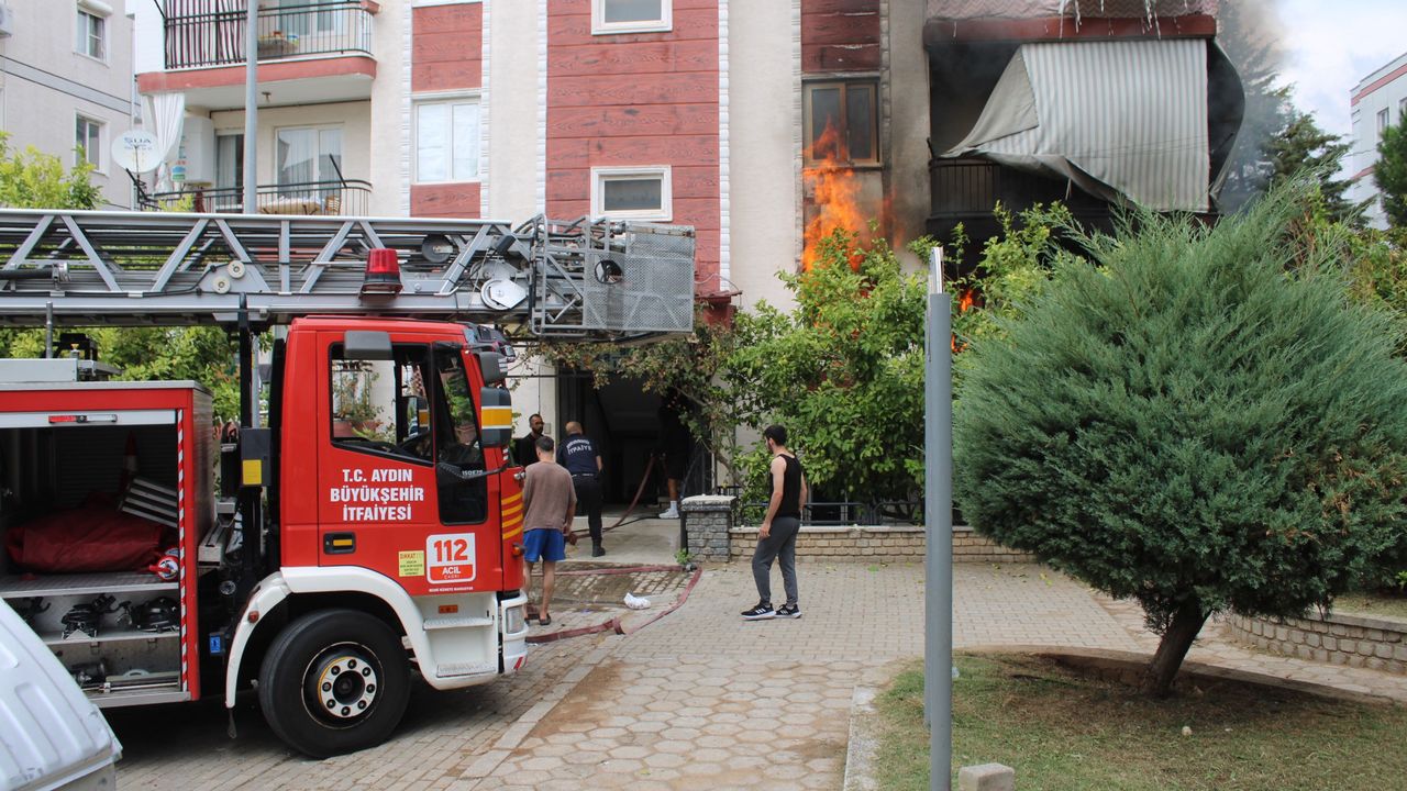 Evleri yanan aile için yardım çağrısı