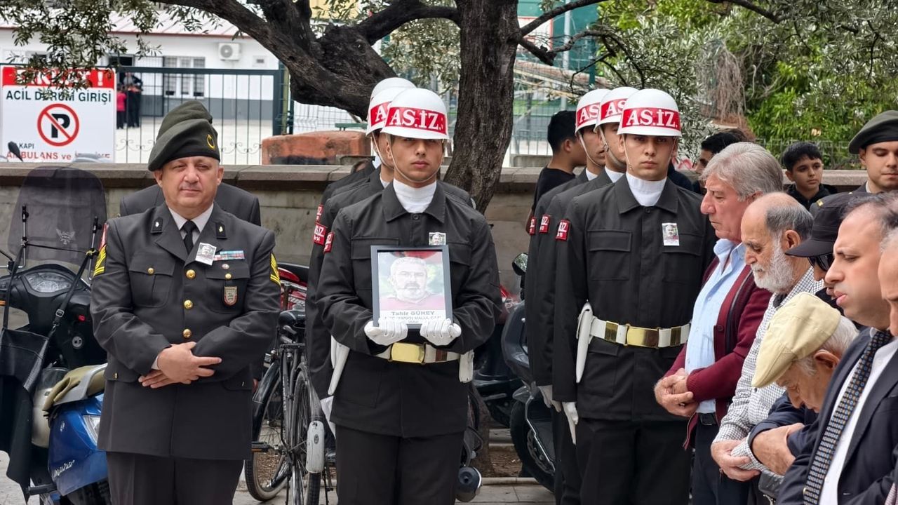 Gazi Tahir Güney Nazilli’de son yolculuğuna uğurlandı