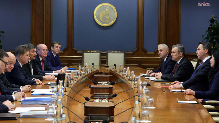 Bakan Bayraktar, Gazprom Başkanı Miller ile görüştü