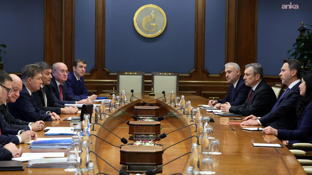Bakan Bayraktar, Gazprom Başkanı Miller ile görüştü