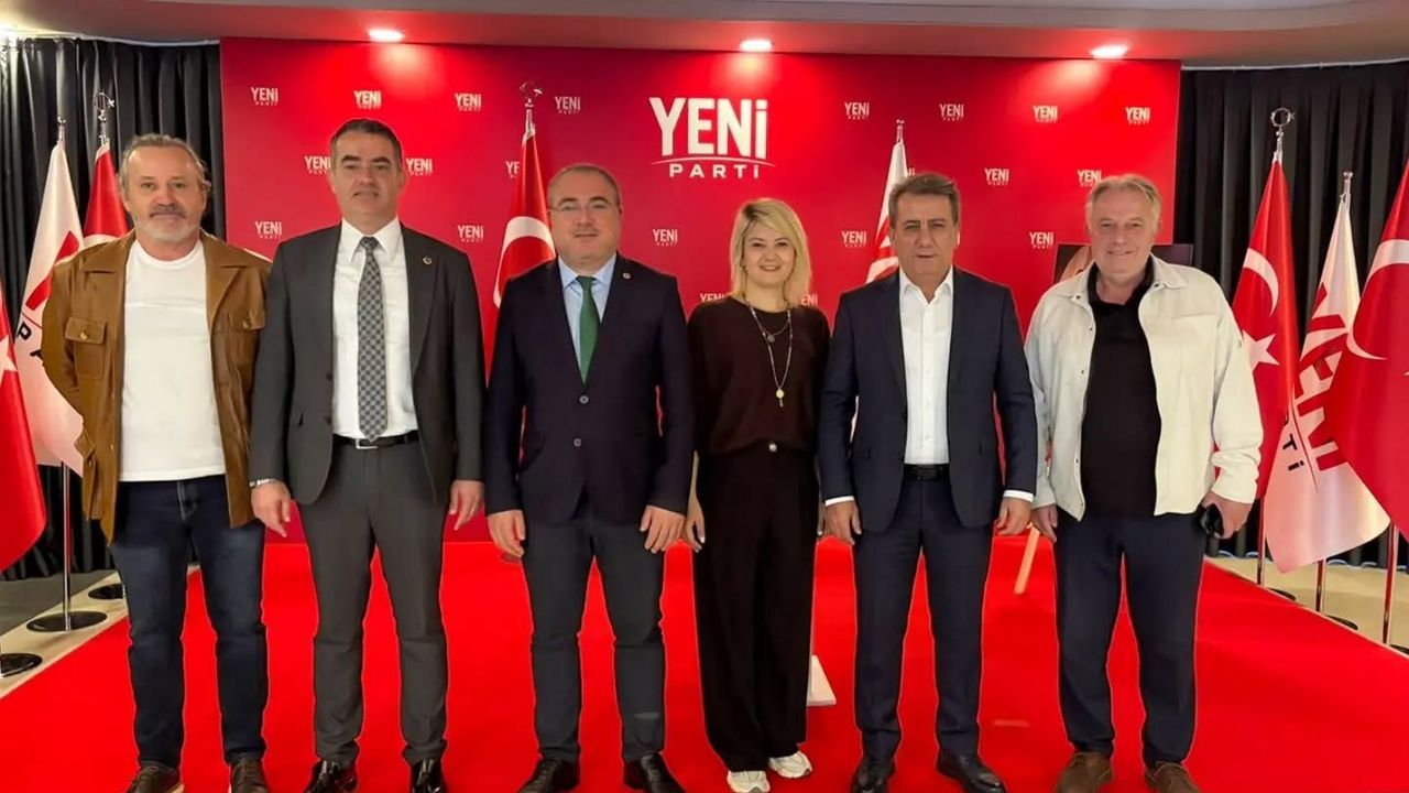 Aydın'daki YENİ Partili başkanlar Genel Merkez'de