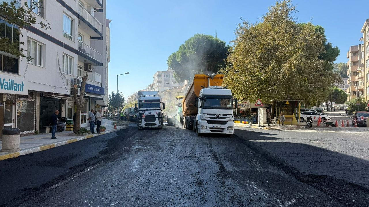 Çerçioğlu’ndan 17 ilçede eş zamanlı yol yapım ve yenileme çalışmaları