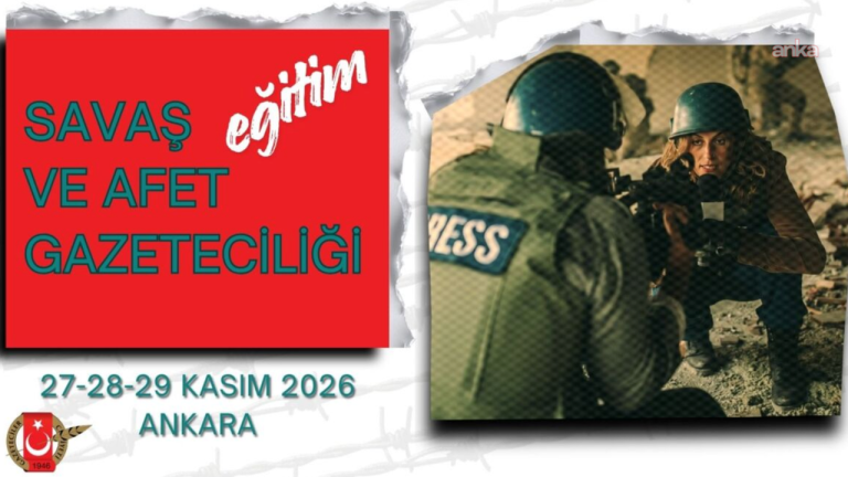 Gazeteciler Cemiyeti’nin Savaş ve Afet Gazeteciliği Eğitimi için başvurular başladı