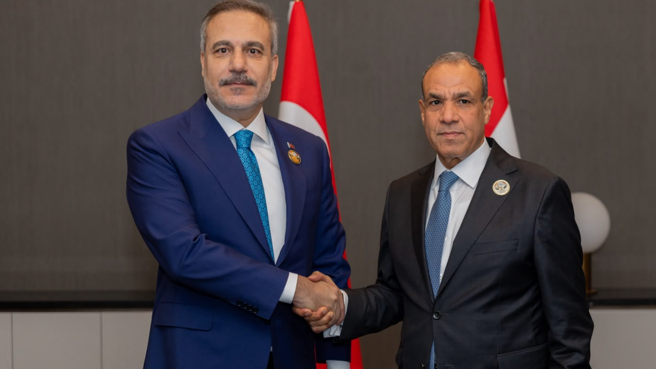 Bakan Fidan, Mısırlı mevkidaşıyla bir araya geldi
