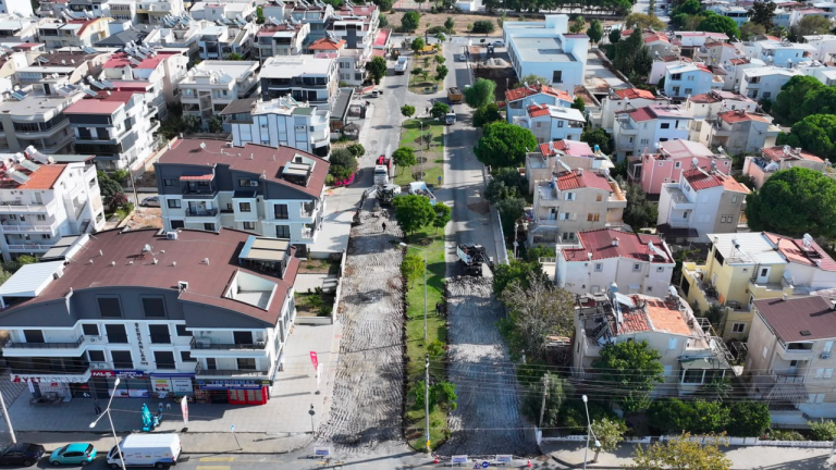 Didim Belediyesi'nden Kent Genelinde Yol Yapım ve Düzenlemesi