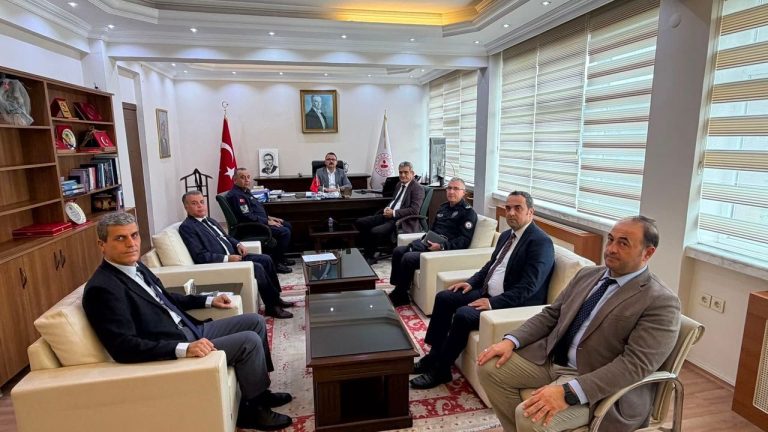 Sultanhisar'da 29 Ekim öncesi kurum amirleri bir araya geldi
