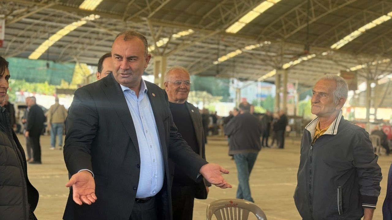YENİ Parti İzmir Milletvekili Arslan Aydın'daki ön seçimde sandıkları gezdi