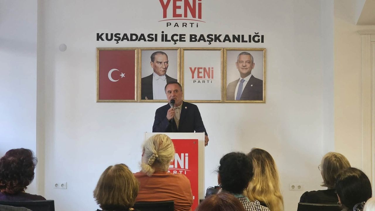 YENİ Parti Kurucu Başkanı Gürbilek'ten Demir'e tebrik mesajı
