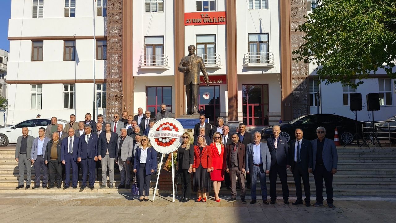Aydın’da Muhtarlar Günü törenle kutlandı