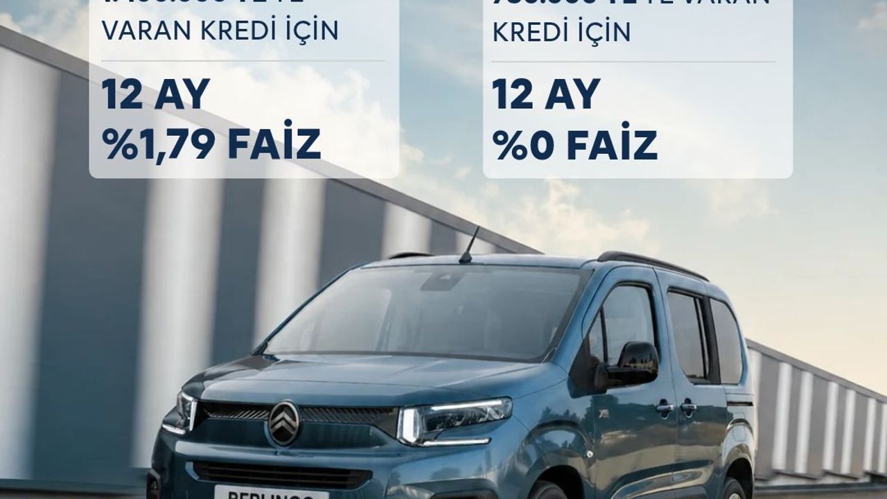 TİCARETİN VE AİLENİN YENİ KRALI: CITROËN BERLINGO’DAN EZBER BOZAN DEV FİNANSMAN HAMLESİ!