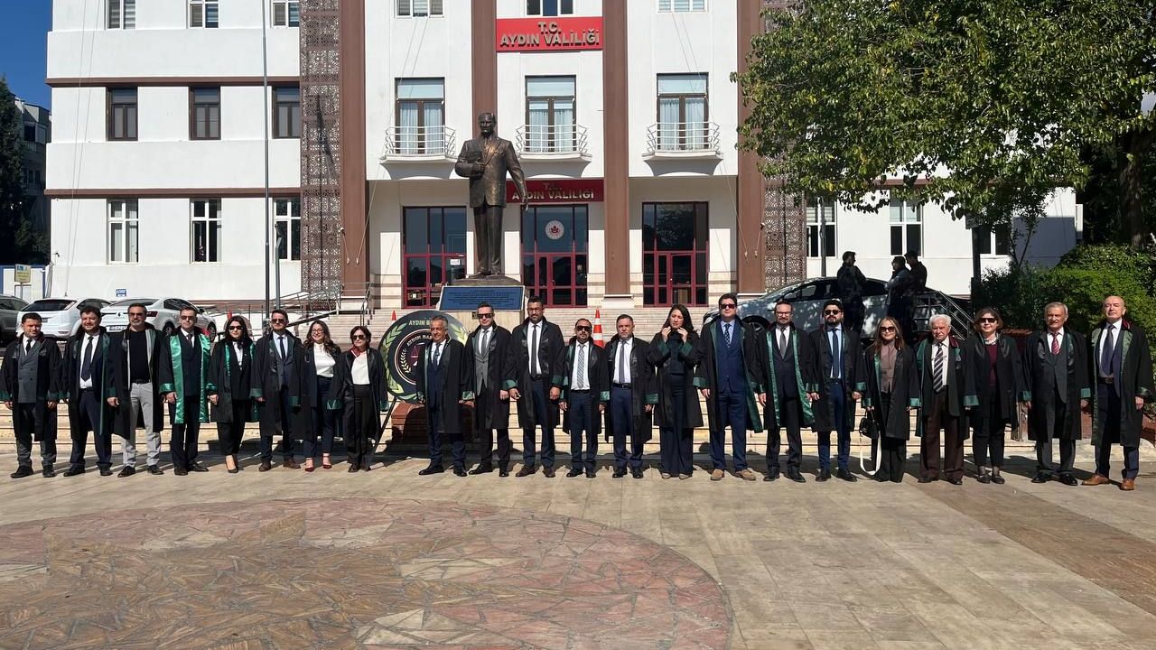 Aydın Barosu yeni döneme törenle başladı!