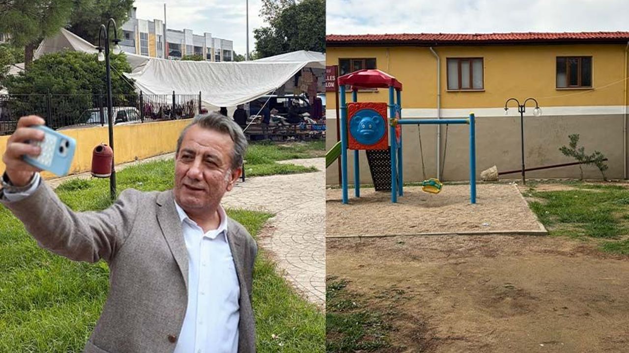 Efeler Belediyesi ortada yok, parkların hali tepki topluyor