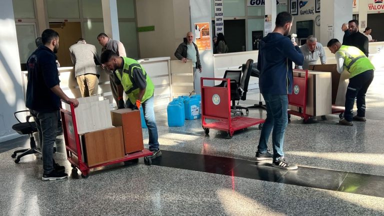 Otogarda ortalık karıştı