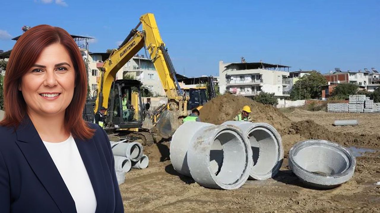 Çerçioğlu çalışıyor, İncirliova’da 1,3 milyarlık çalışmalar devam ediyor