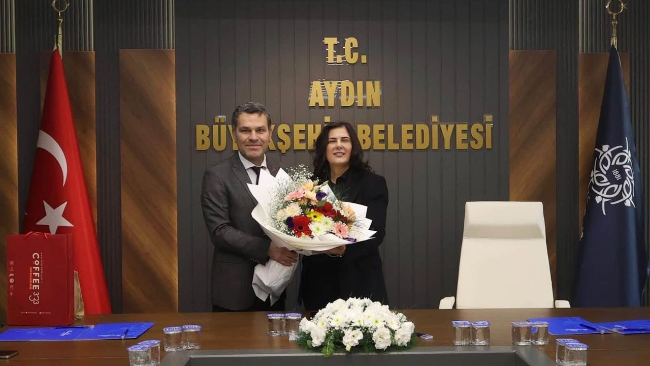 Başkan Çerçioğlu’na AK Parti Kuyucak’tan ziyaret