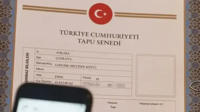 Tapuda güvenli ödeme dönemi başlıyor: Tarih belli oldu