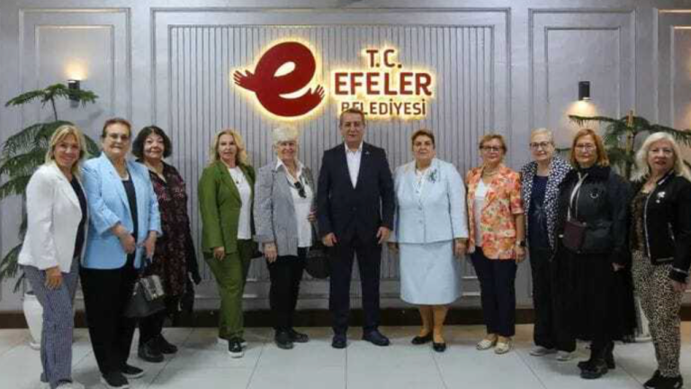 Türk Kadınlar Konseyi Derneği'nden Efeler Belediyesi'ne ziyaret