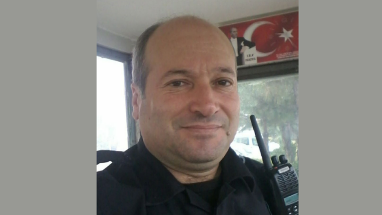 Nazilli'de polis memuru Halil Pehlivan hayatını kaybetti