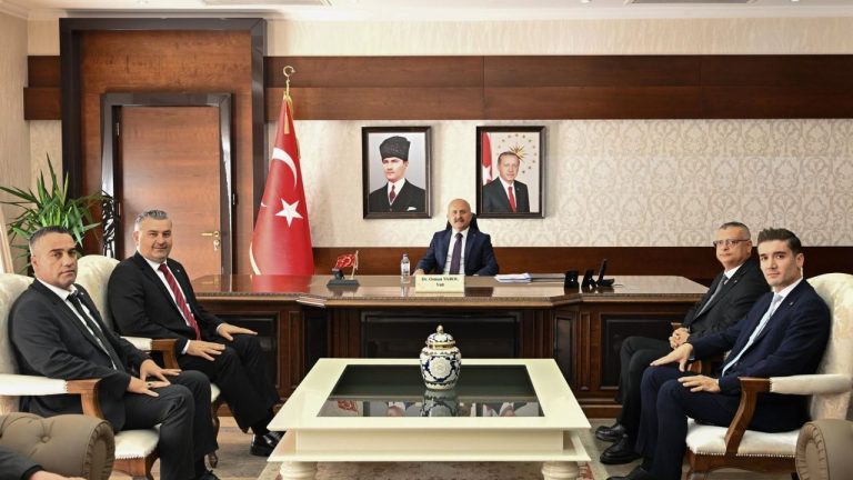 NTO'nun yeni yönetimi Vali Varol ve Başkan Çerçioğlu ile buluştu