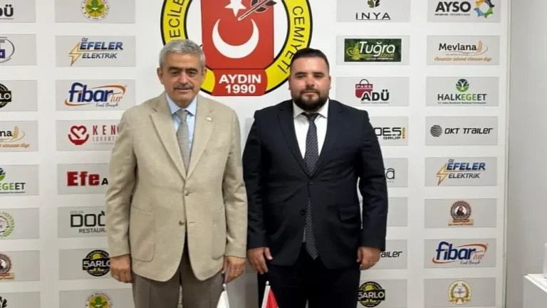 Yeni başkan İnan Gül'e Haluk Alıcık ziyareti