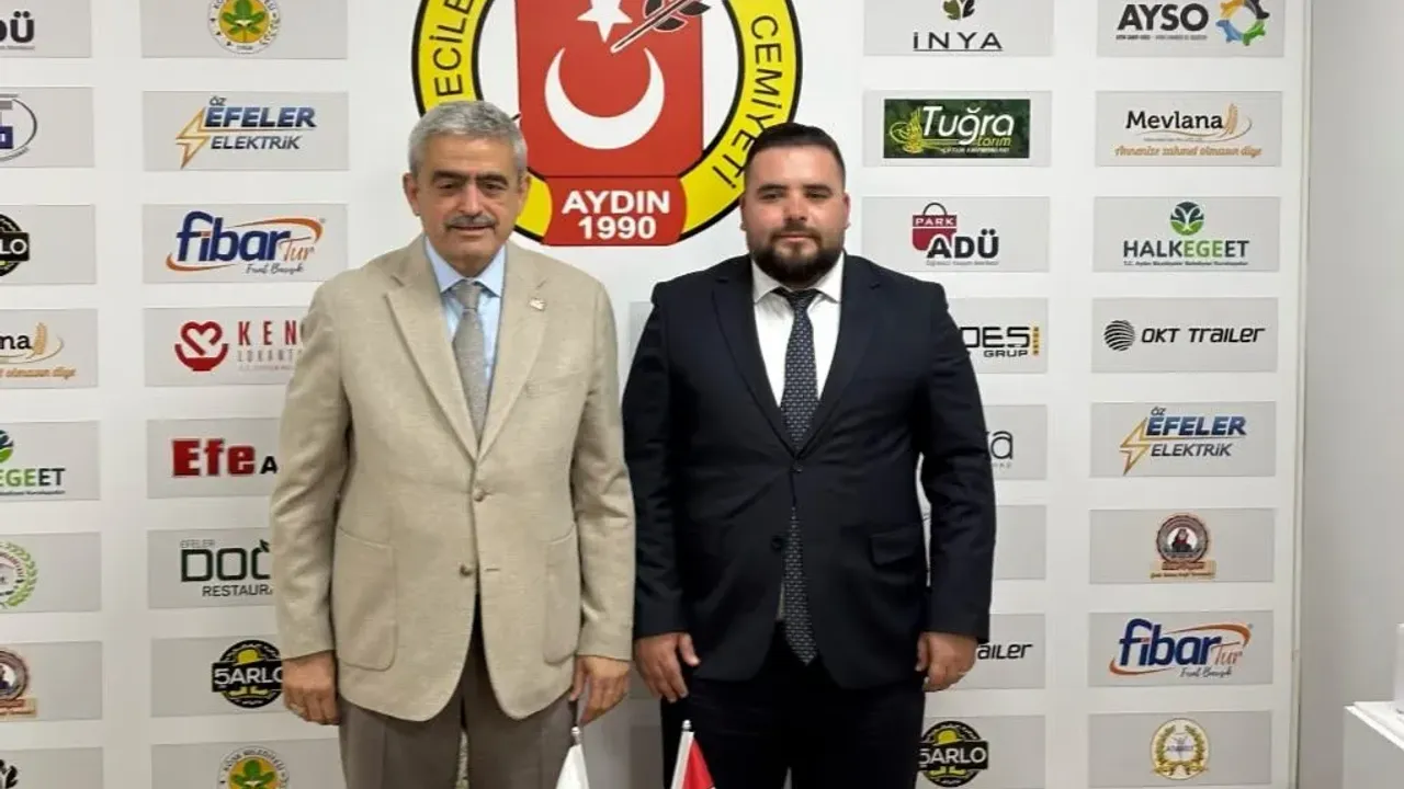Yeni başkan İnan Gül'e Haluk Alıcık ziyareti