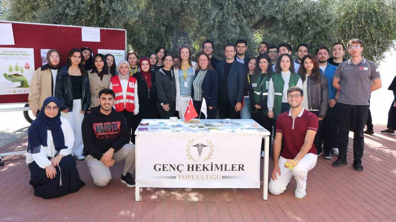 ADÜ’de gençler sağlık farkındalığı için buluştu