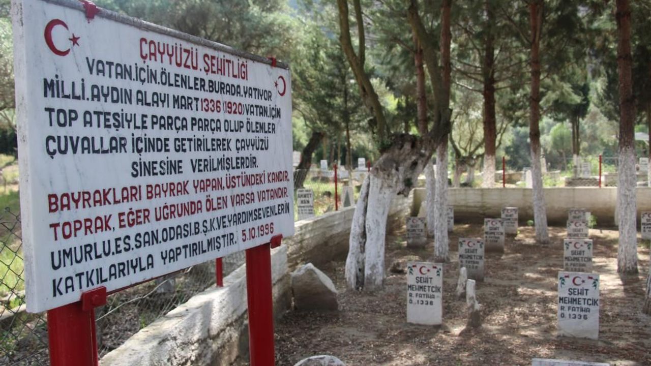 Aydın'da Çayyüzü Şehitleri anılacak