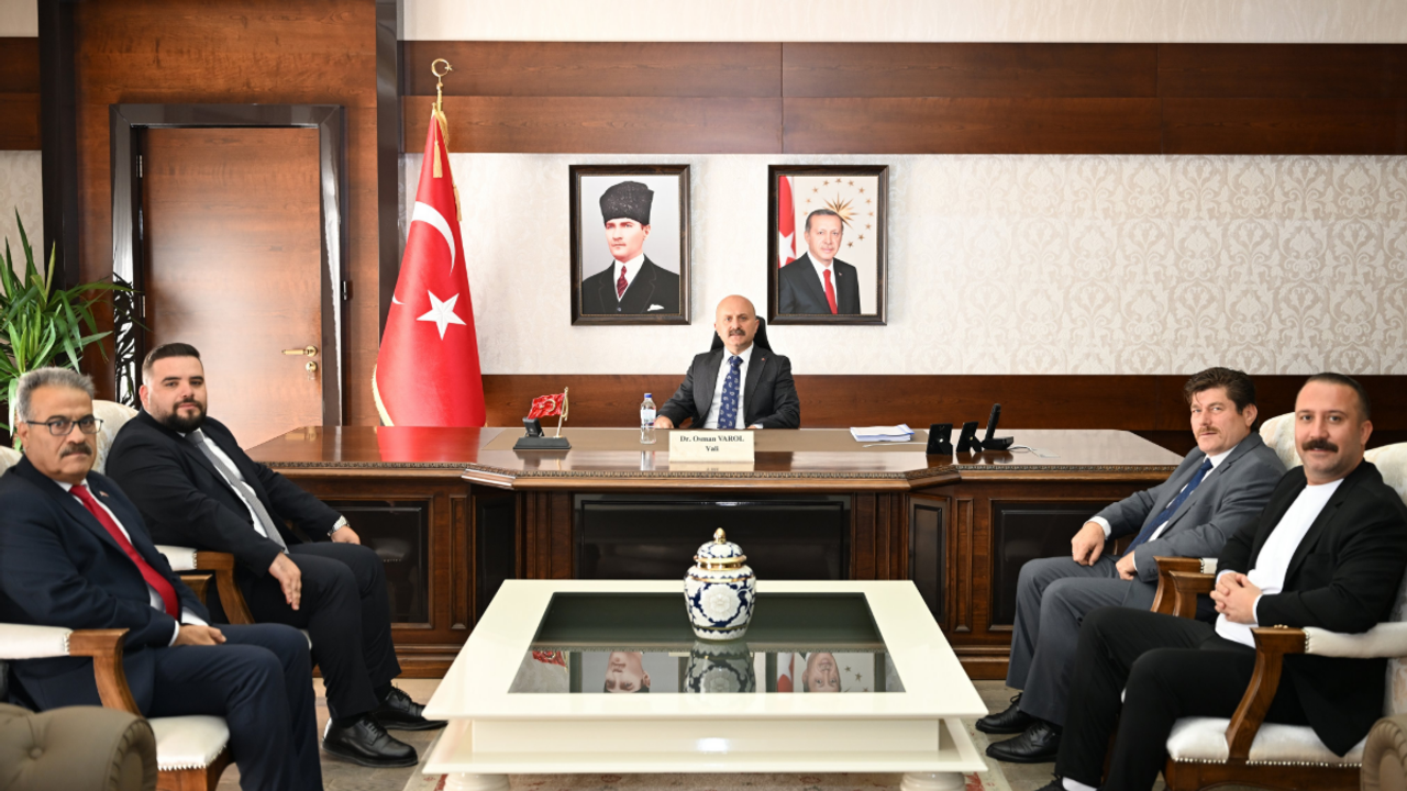 Aydın Gazeteciler Cemiyetinden Vali Varol’a ziyaret