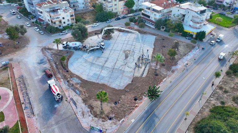 Didim Belediyesi’nin Kaykay parkı projesinde çalışmalar sürüyor
