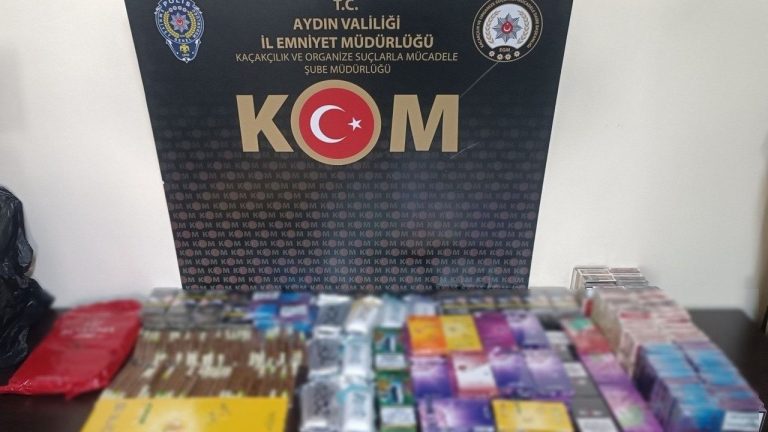 Aydın’da kaçak tütün operasyonu