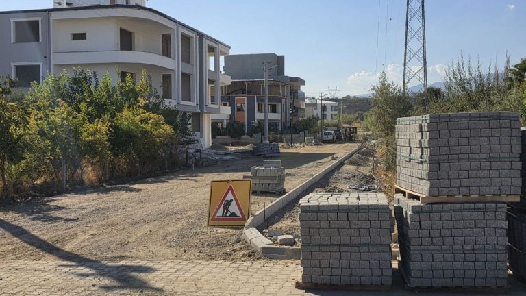Aydın Büyükşehir Nazilli’de 11 sokağı baştan sona yeniledi