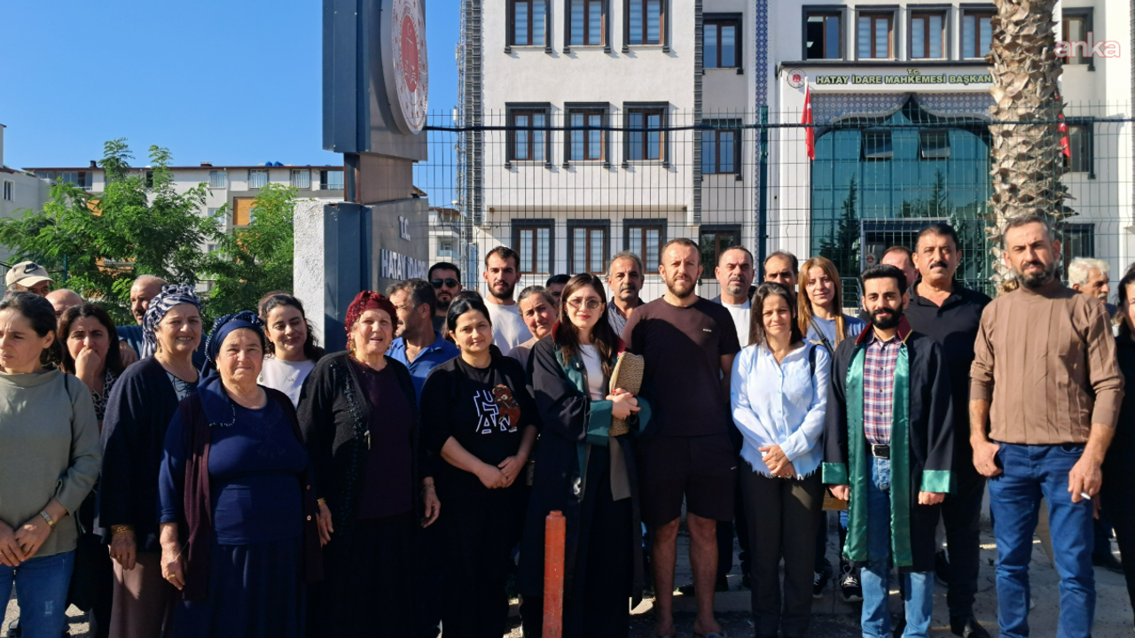Hatay’da taş ocağına karşı açılan davada taraflar duruşmada dinlendi